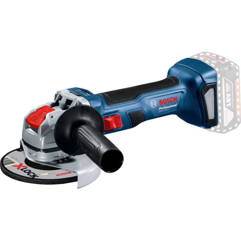 Bosch GWX 180-LI Cordless Angle Grinder 5″