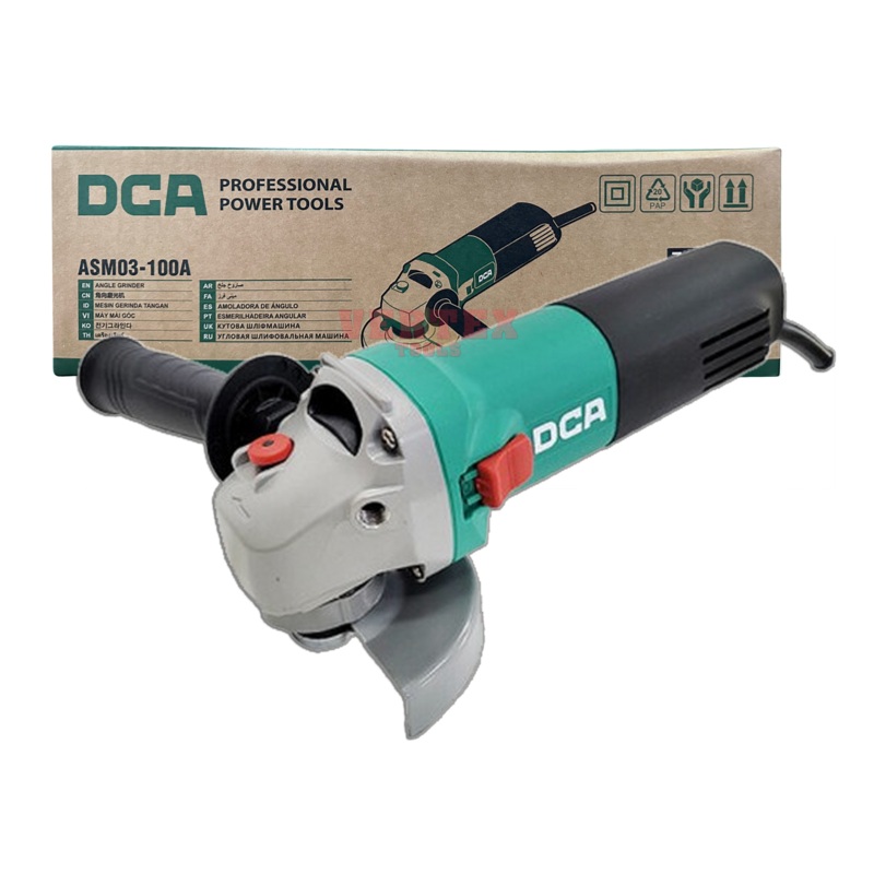 DCA ASM03-100A Angle Grinder 4″