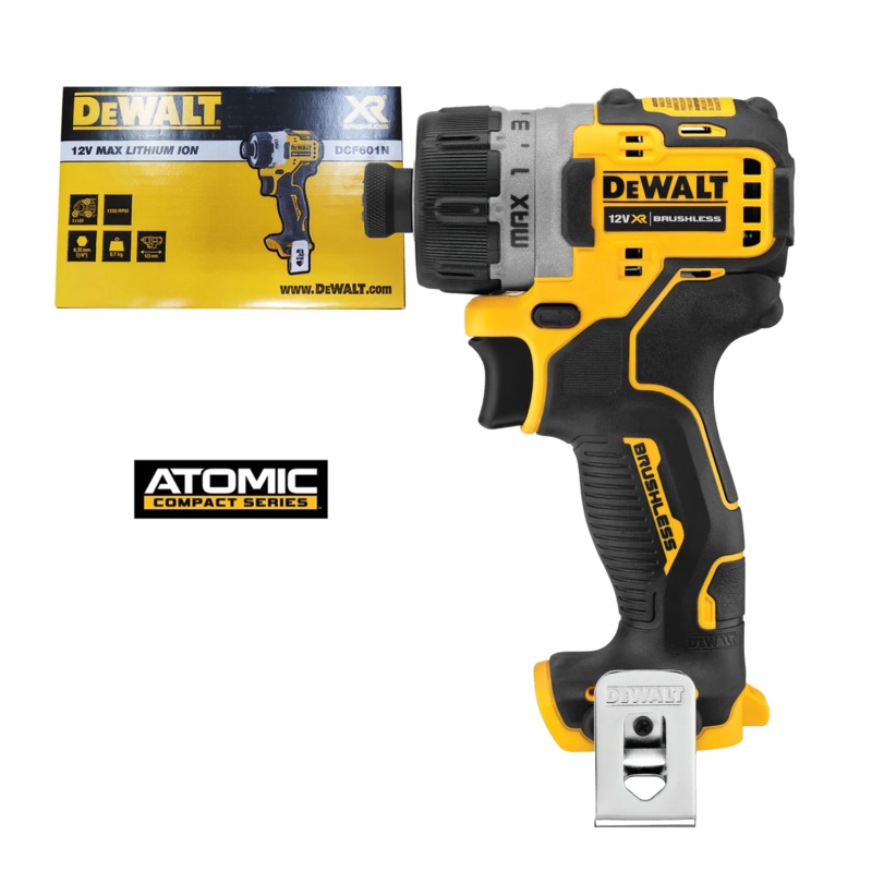 Dewalt DCF601N 12V Cordless Brushless Screwdriver [Atomic] (Bare Tool)