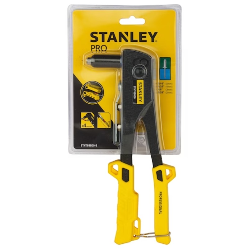 Stanley 69-800 Hand Riveter 4 Nozzles