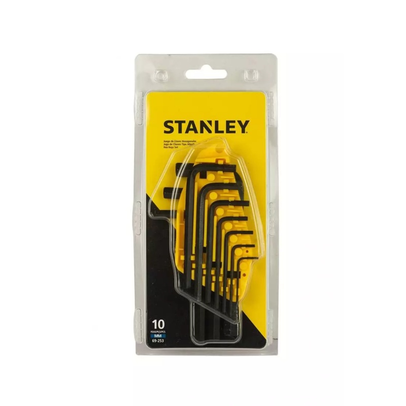 Stanley Hexagonal Allen Wrench Key Set (Standard End)