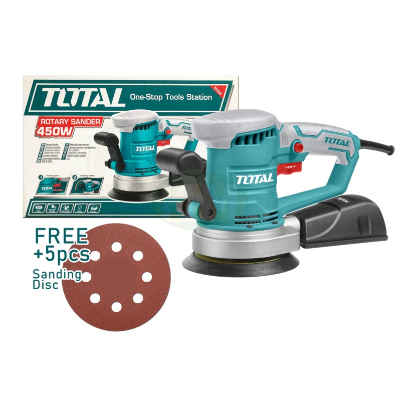 Total TF2041506 Rotary Sander / Random Orbit Sander