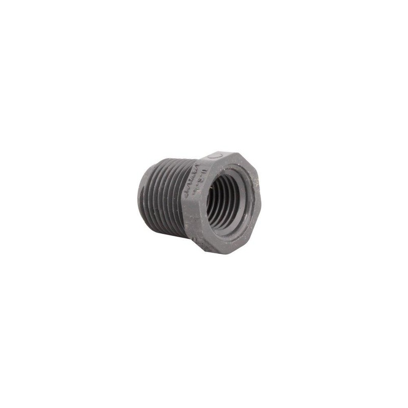 3/8 x 1/4 in. PVC Schedule 80 Threaded Bushing | Ferguson