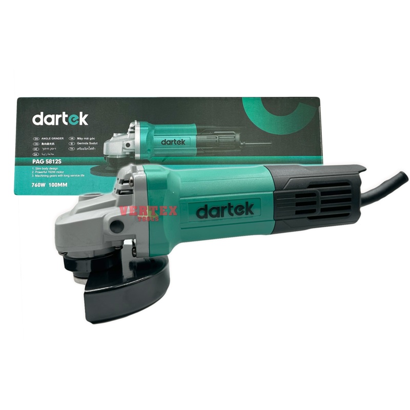 Dartek PAG 5812S Angle Grinder 4″