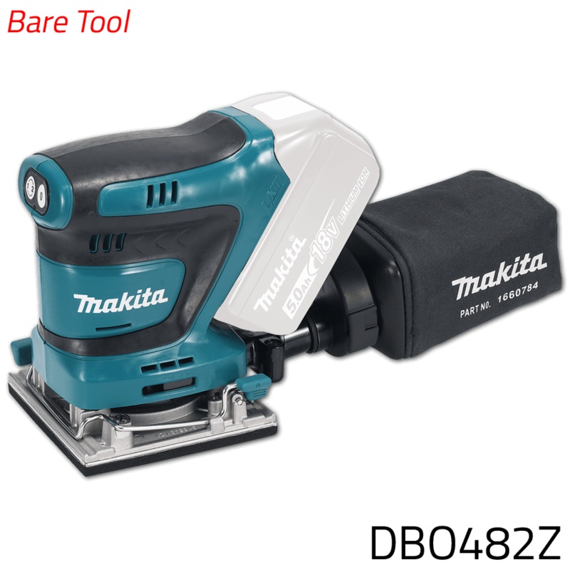 Makita DBO482Z 18V Cordless Finishing Sander (LXT-Series) [Bare Tool]