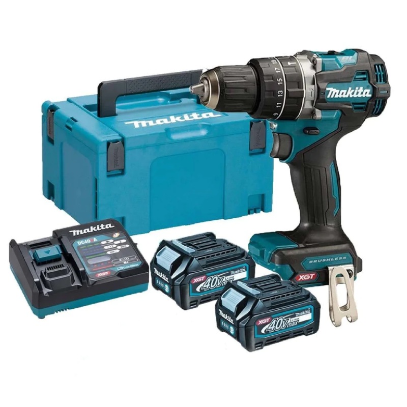 Makita HP002GA201 40V Cordless Brushless Hammer Drill (XGT Series)
