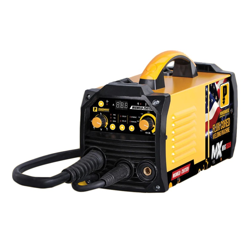 Powerhouse MIGWELD-250TECH Flux Cored DC Inverter Welding Machine (Fluxcored) MIGWELD 250