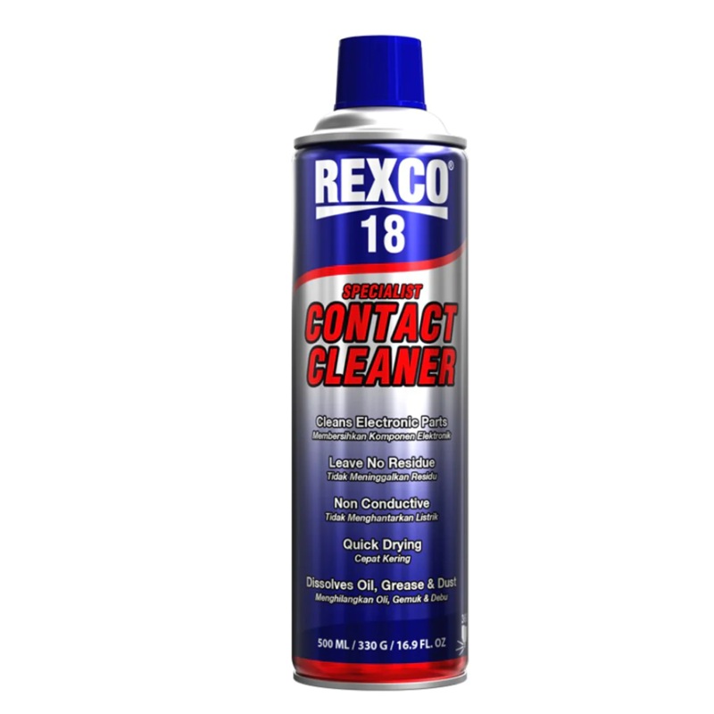 Rexco 18 Quick Drying Contact Cleaner (Electrical Component Cleaner)