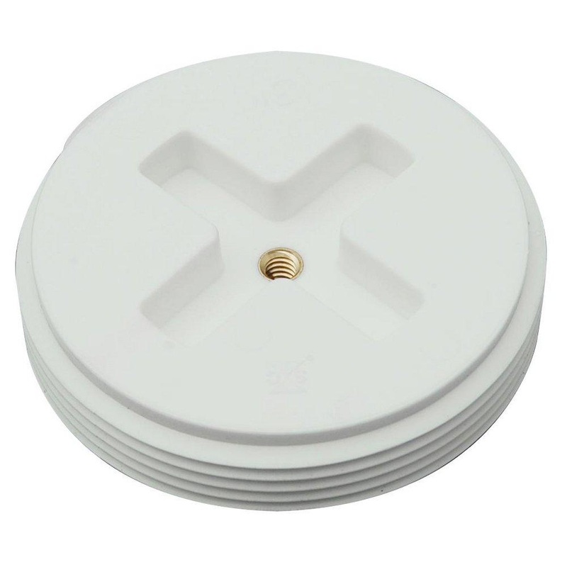 Sioux Chief 878 Series 2 in. Polypropylene Cleanout Plug with MPT Brass Insert | Ferguson