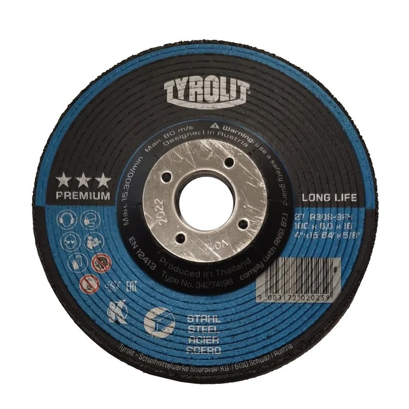Tyrolit A30S-BFX Grinding Disc 4″ [Premium]