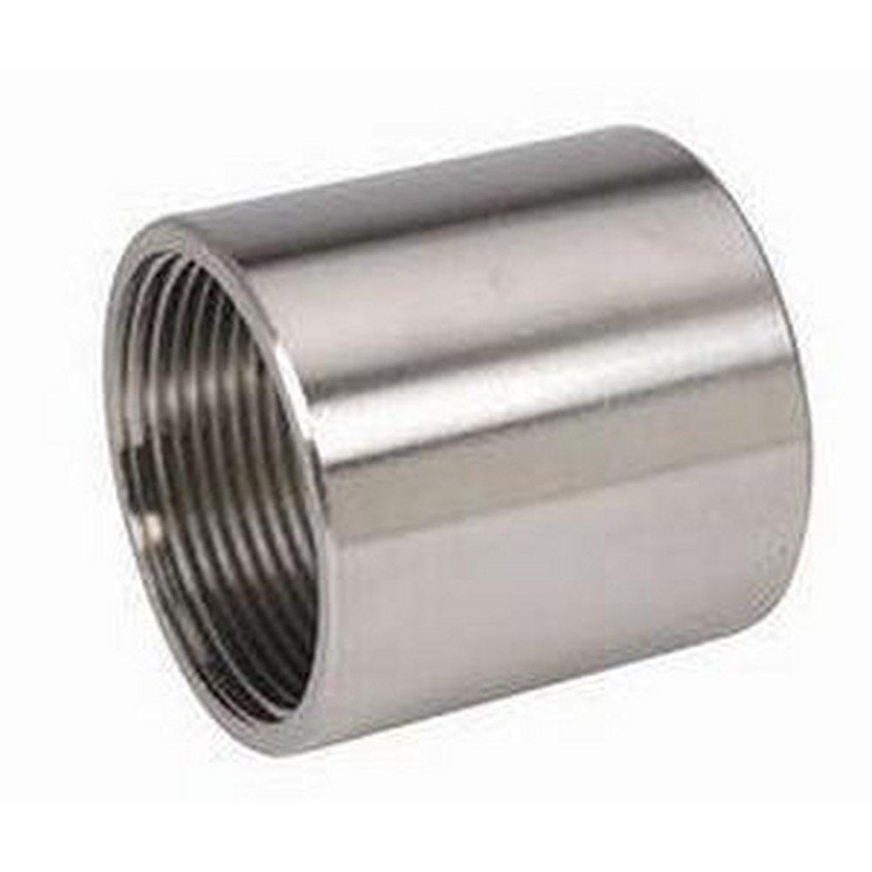 2 x 1-1/2 x 2-6/25 in. FNPT 150# Reducing Global 316 Stainless Steel Coupling | Ferguson