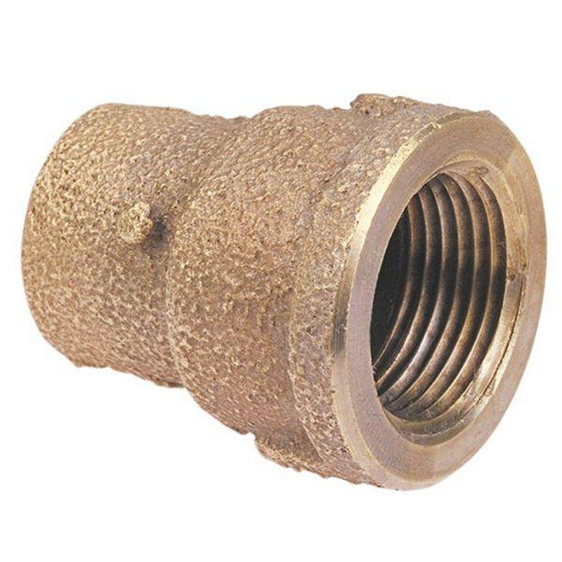 2 x 1-1/4 in. Sweat x FNPT Cast Bronze Reducing Adapter | Ferguson