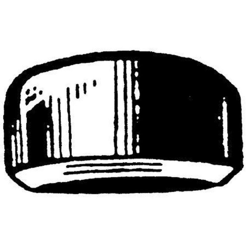 3/4 in. Schedule 10 304L Stainless Steel Cap | Ferguson