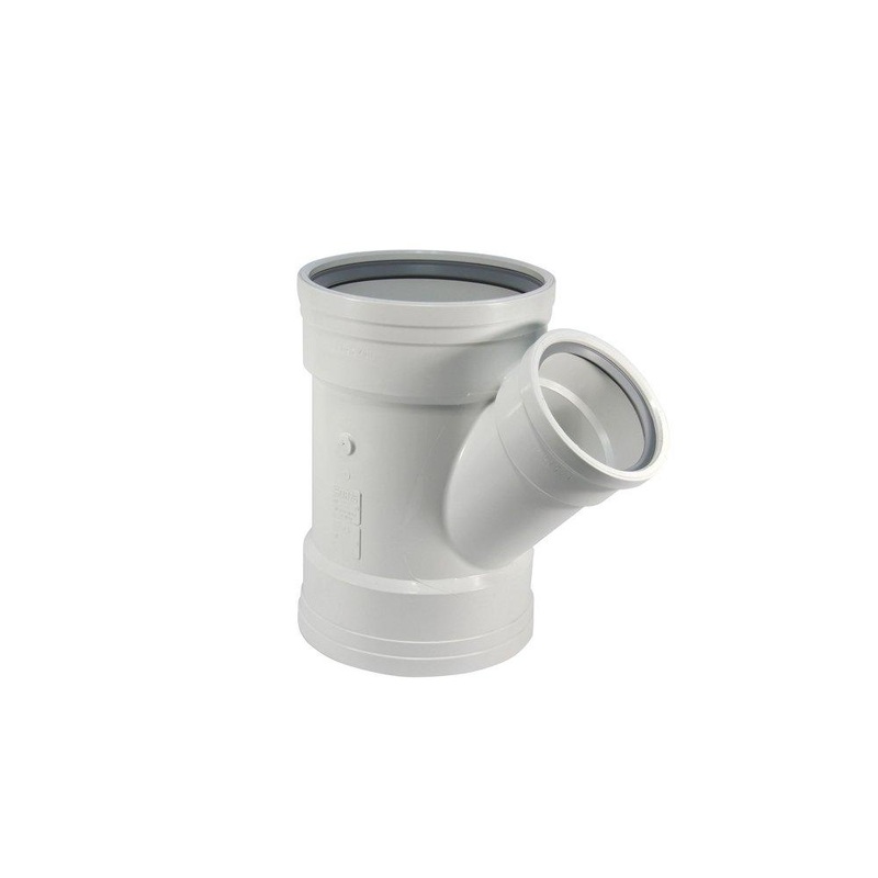 TRENCH TOUGH PLUS 10 x 10 x 6 in. Gasket PVC Sch. 40 SDR 26 Sewer Wye | Ferguson