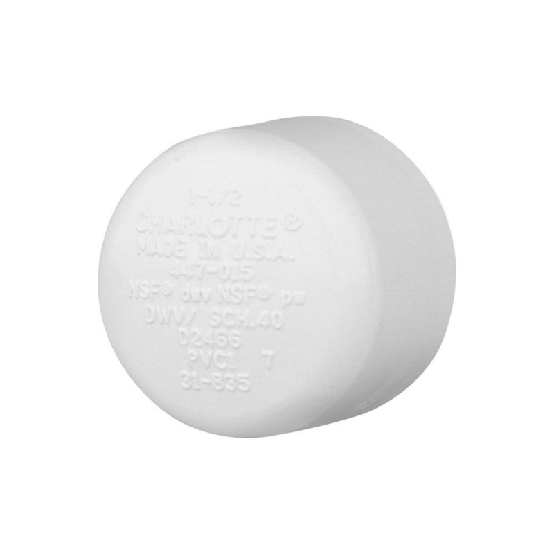 1-1/2 in. PVC DWV Cap | Ferguson