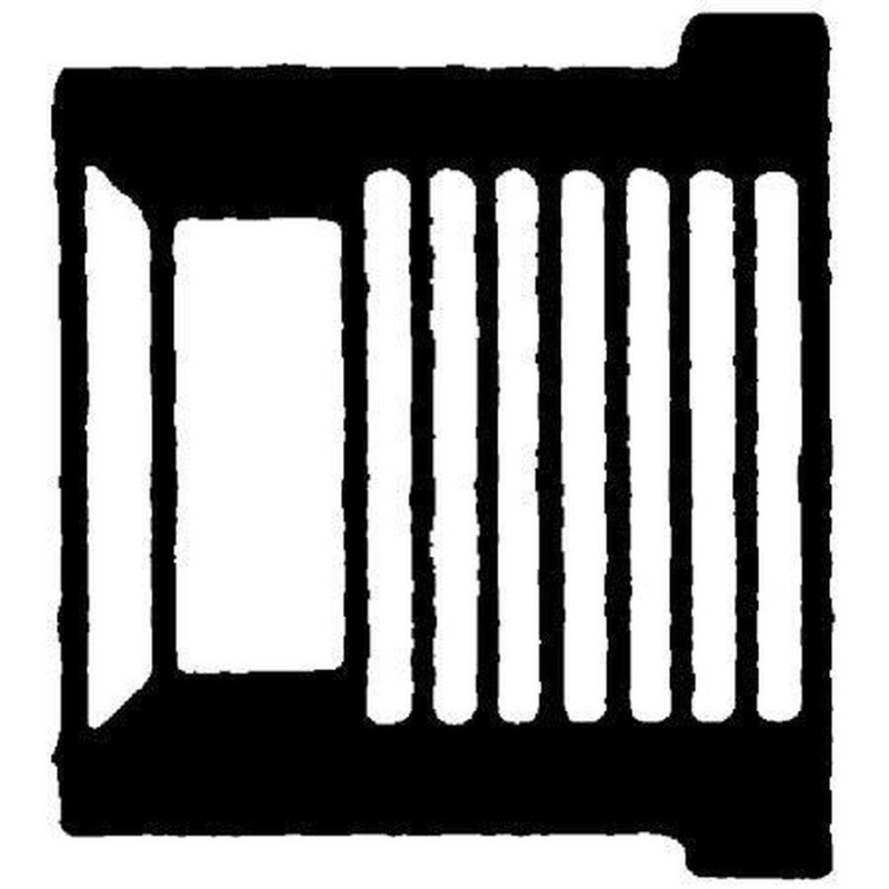 1-1/2 x 1/2 in. PVC Schedule 80 Female Bushing | Ferguson