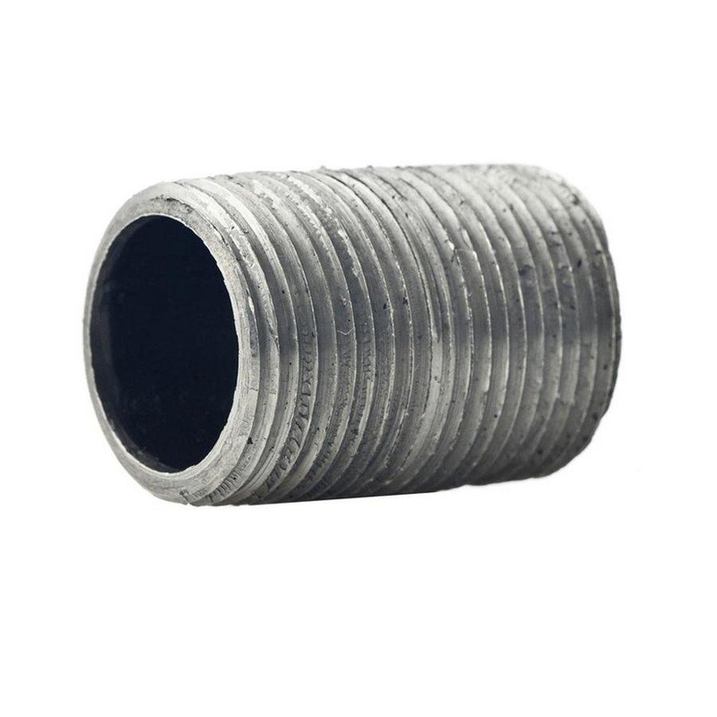 1/2 in. MPT Welded Schedule 40 Black Carbon Steel Nipple | Ferguson