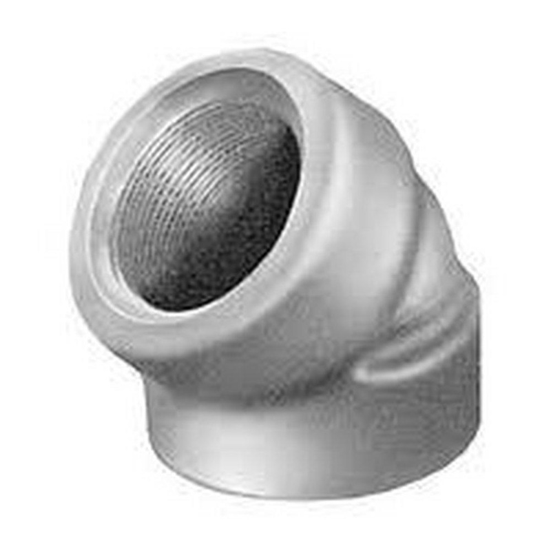 1/4 in. 150# SS 316 Threaded 45 Elbow SP114 Stainless Steel | Ferguson