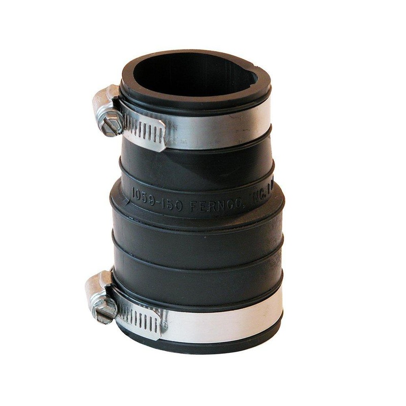 Fernco 1059 Series 1-1/2 in. Socket Straight PVC Flexible Coupling | Ferguson