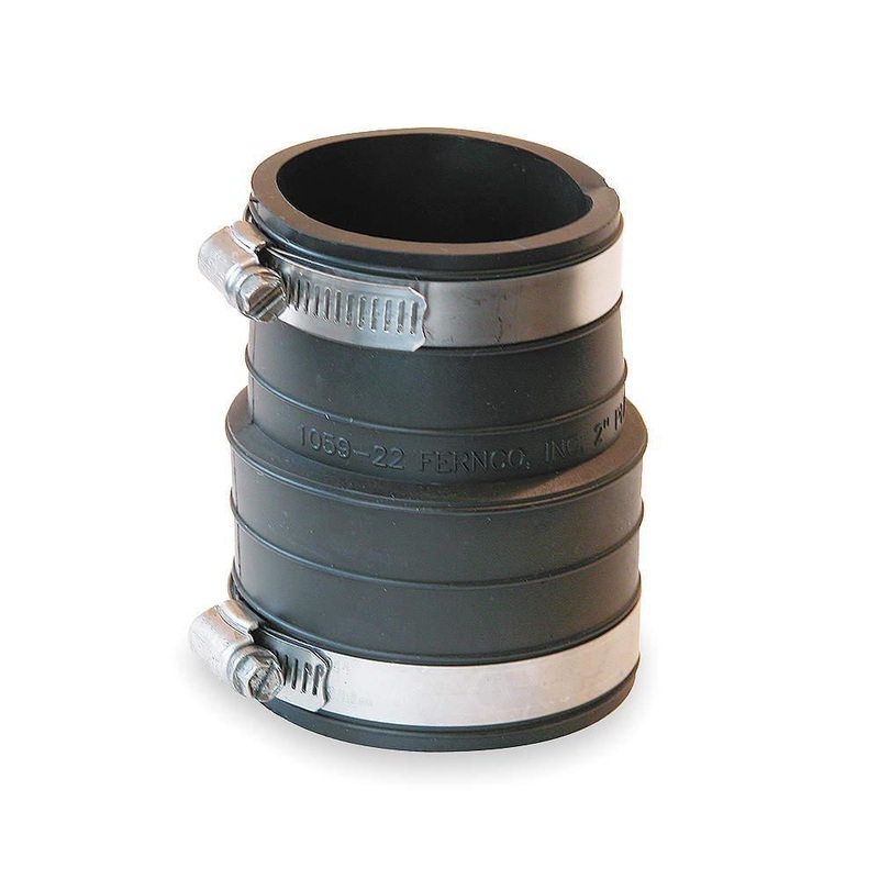 Fernco 1059 Series 2 in. Socket Straight PVC Flexible Coupling | Ferguson