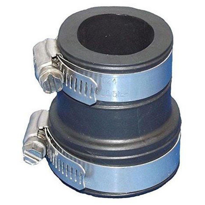 Fernco DTC Series 1-1/2 x 3/4 in. Connector Reducing Domestic PVC Flexible Drain Trap Coupling | Ferguson