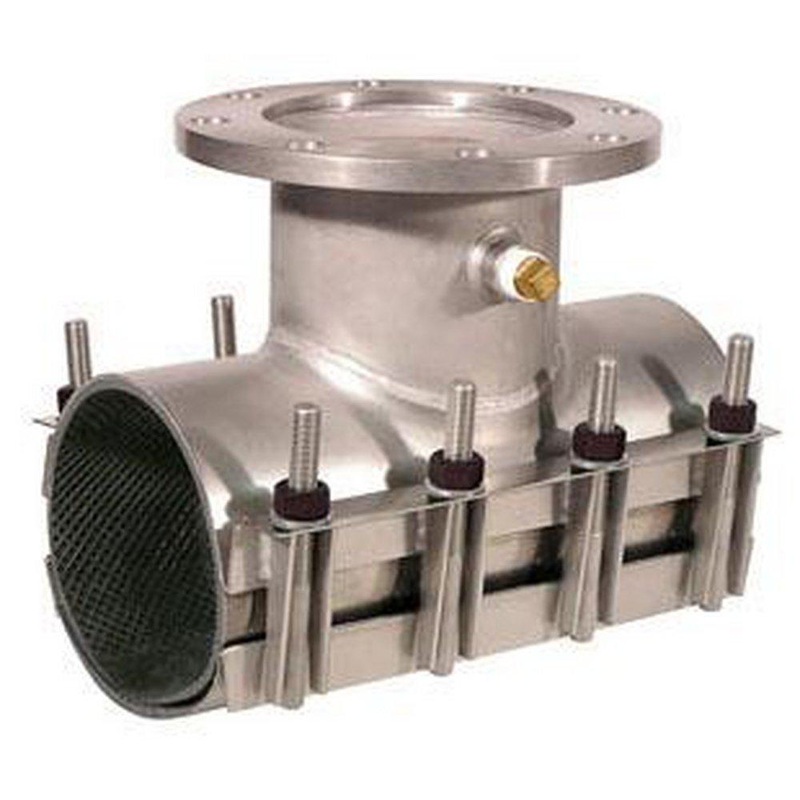 Ford Meter Box 8 x 8 x 6 in. IPT Stainless Steel Tap-on-Pipe Sleeve | Ferguson