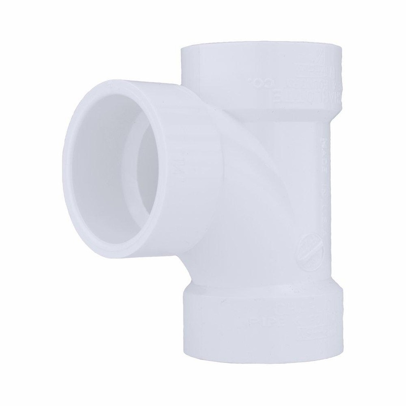 1-1/4 in. PVC DWV Sanitary Tee | Ferguson