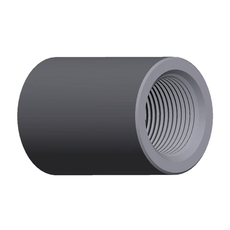 1/2 in. 3000# Threaded Coupling Forged Steel A105 | Ferguson