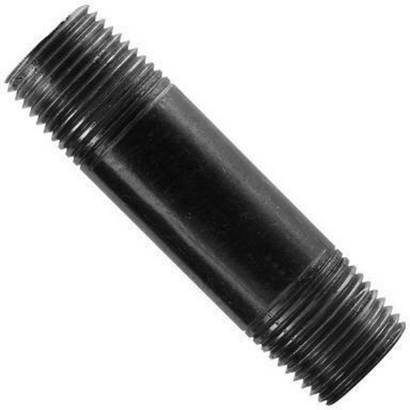 1/2 x 8 in. Weld Schedule 80 Extra Heavy Global Black Carbon Steel Nipple | Ferguson