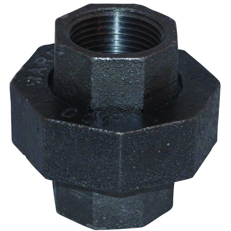 1 in. Threaded 150# Black Malleable Union | Ferguson