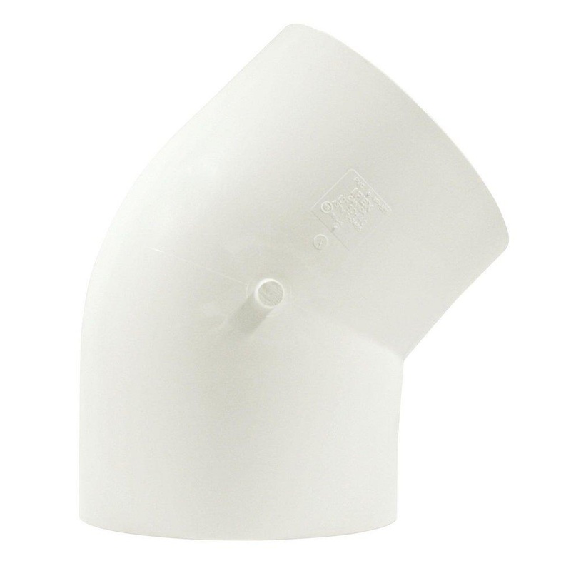 10 in. PVC Schedule 40 45 Elbow | Ferguson