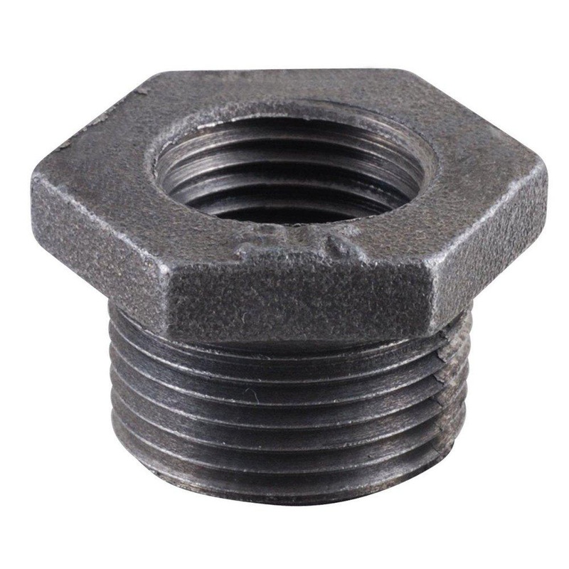 5 x 4 in. MPT x FPT Black Malleable Iron Bushing | Ferguson