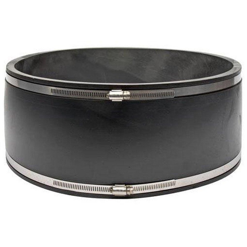 Fernco 1001 Series 12 in. Clamp Plastic Coupling with Stainless Steel Band | Ferguson