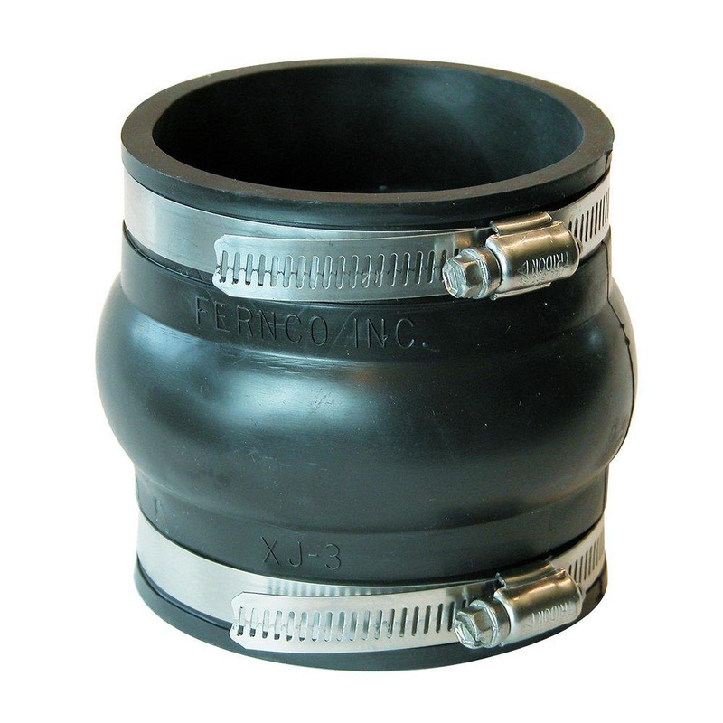 Fernco XJ Series 3 in. PVC Flexible Expansion Joint Coupling | Ferguson
