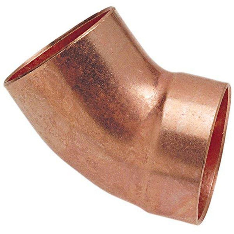2 in. Copper DWV 45 Street Elbow | Ferguson