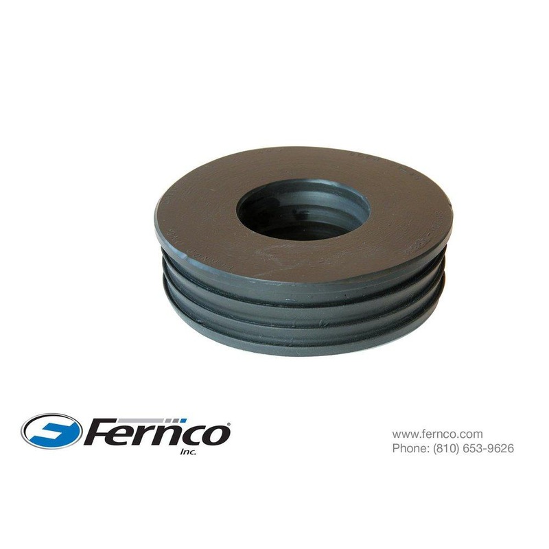 Fernco 4 x 2 in. Hub x Cast Iron Schedule 40 Service Weight Donut | Ferguson