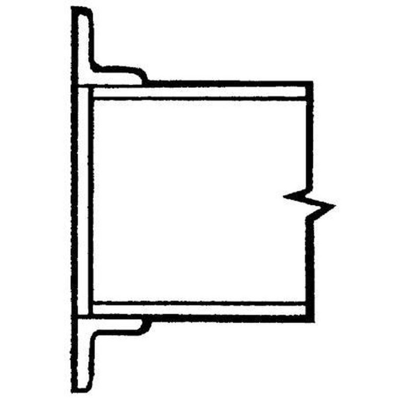 Flat Face 2 in. Slip 316L Stainless Steel Slip On Flange | Ferguson