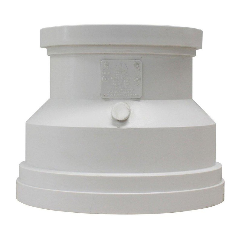 TRENCH TOUGH PLUS 10 x 8 in. Gasket SDR 35 PVC Coupling | Ferguson