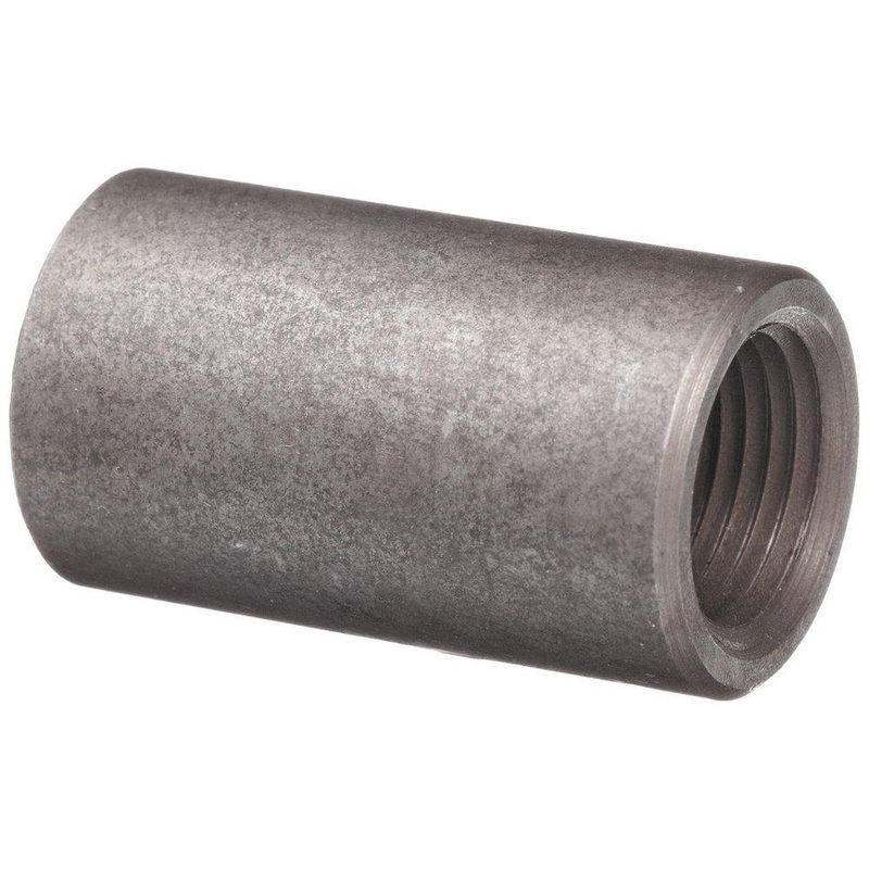 1/4 in. Female Threaded Global Black Carbon Steel Weld Coupling | Ferguson