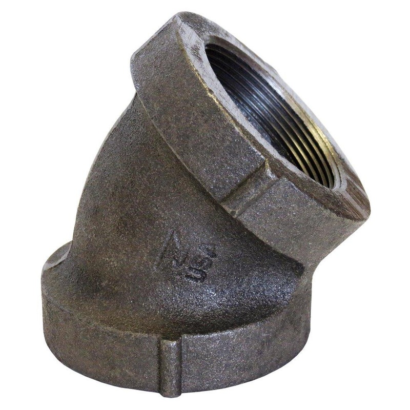 1-1/2 in. 300# Cast Iron 45 Degree Elbow | Ferguson