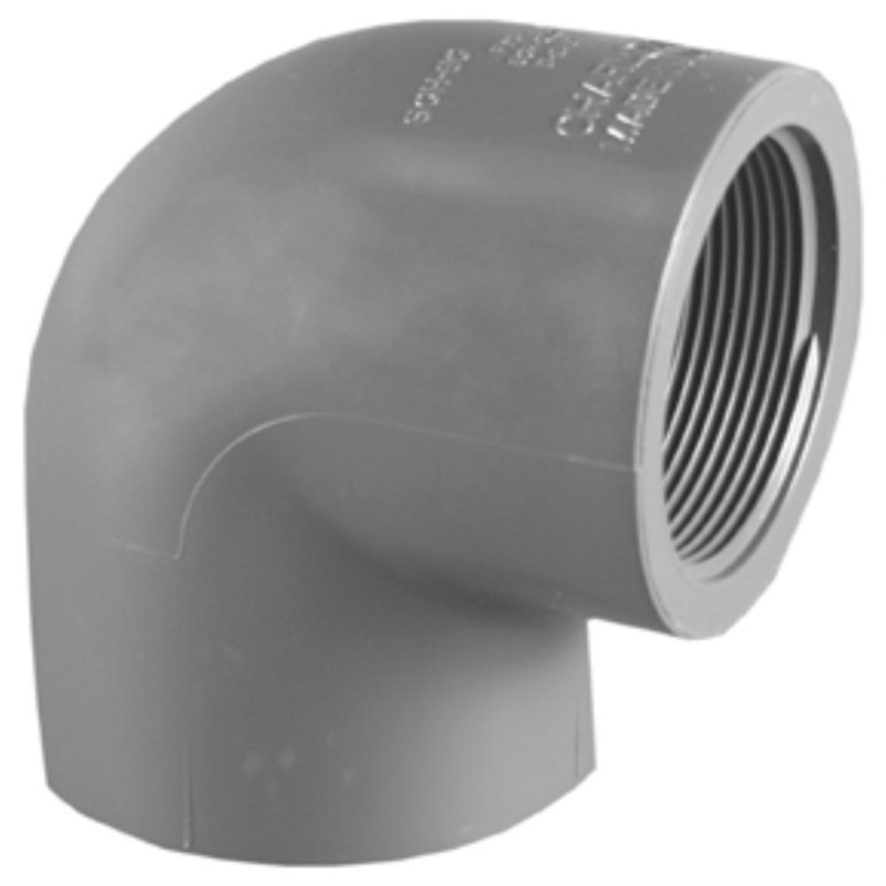 1/2 in. PVC Schedule 80 90 Female Elbow | Ferguson