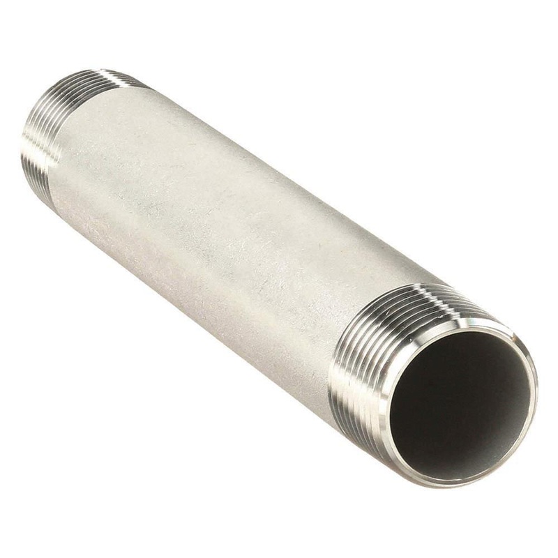 3/8 x 2-1/2 in. S40 316L Stainless Steel Welded Nipple Threaded Both Ends | Ferguson