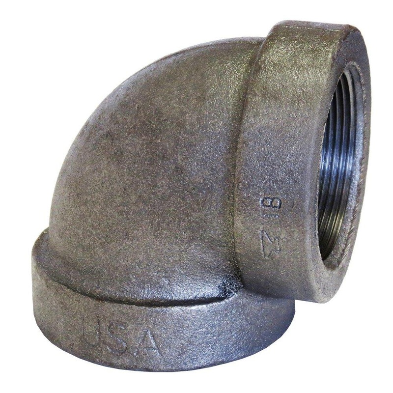 4 in. FNPT 125# Domestic Cast Iron 90 Degree Elbow | Ferguson