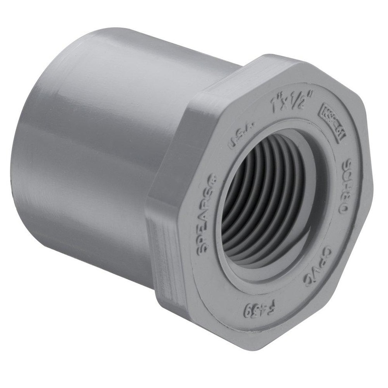 838 Series 2 x 1/2 in. Spigot x FPT Schedule 80 CPVC Bushing | Ferguson