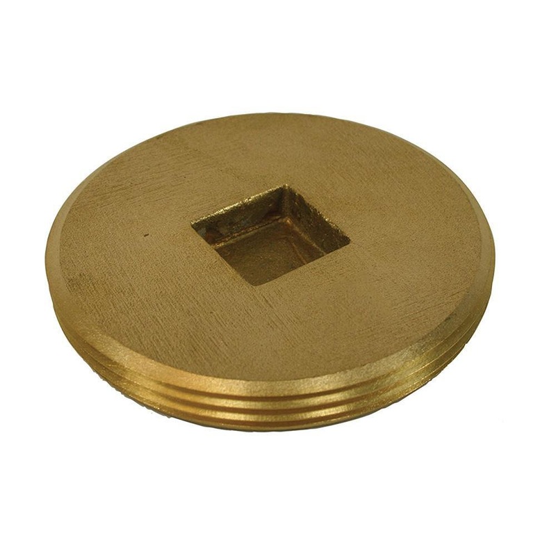 Jones Stephens 6 in. Brass Countersunk Plug | Ferguson
