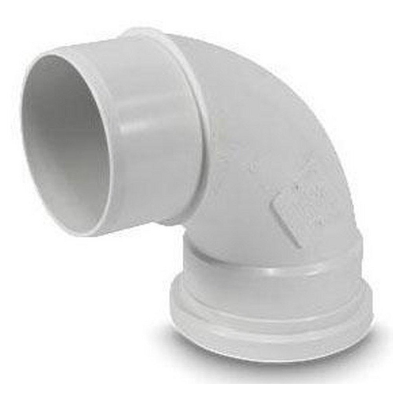 TRENCH TOUGH PLUS 8 in. Gasket x Spigot Sewer Fabricated Straight SDR 35 PVC 90 Degree Elbow | Ferguson