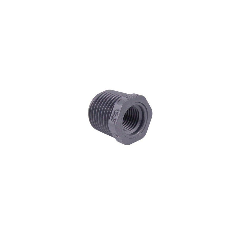 1/2 x 1/4 in. PVC Schedule 80 Threaded Bushing | Ferguson