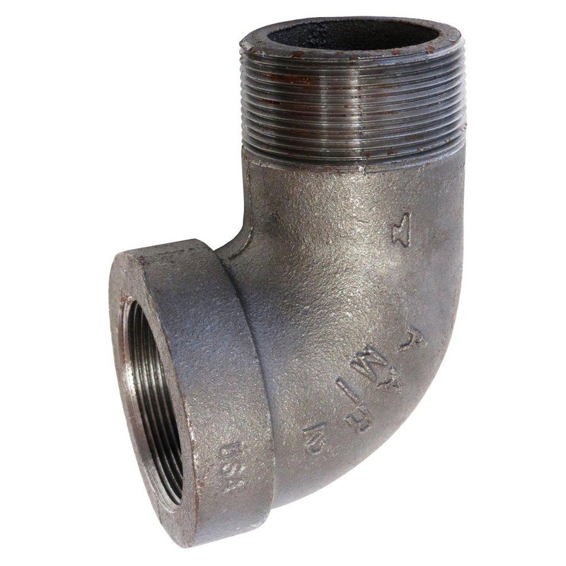 1 in. NPS 300# Street Black Malleable Iron 90 Degree Elbow | Ferguson
