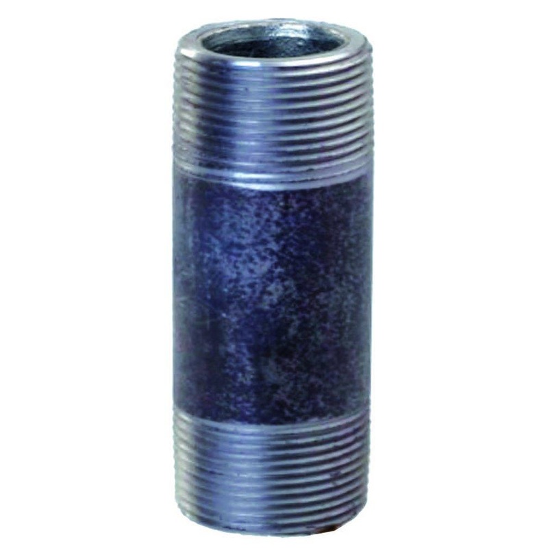 1 x 7-1/2 in. Weld Schedule 40 Global Black Carbon Steel Nipple | Ferguson