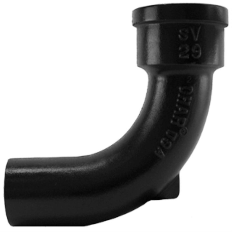 6 in. Hub x Spigot Service Cast Iron Short Sweep Bend | Ferguson